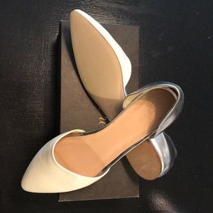 J.Crew Colorblock D’orsay Flat
